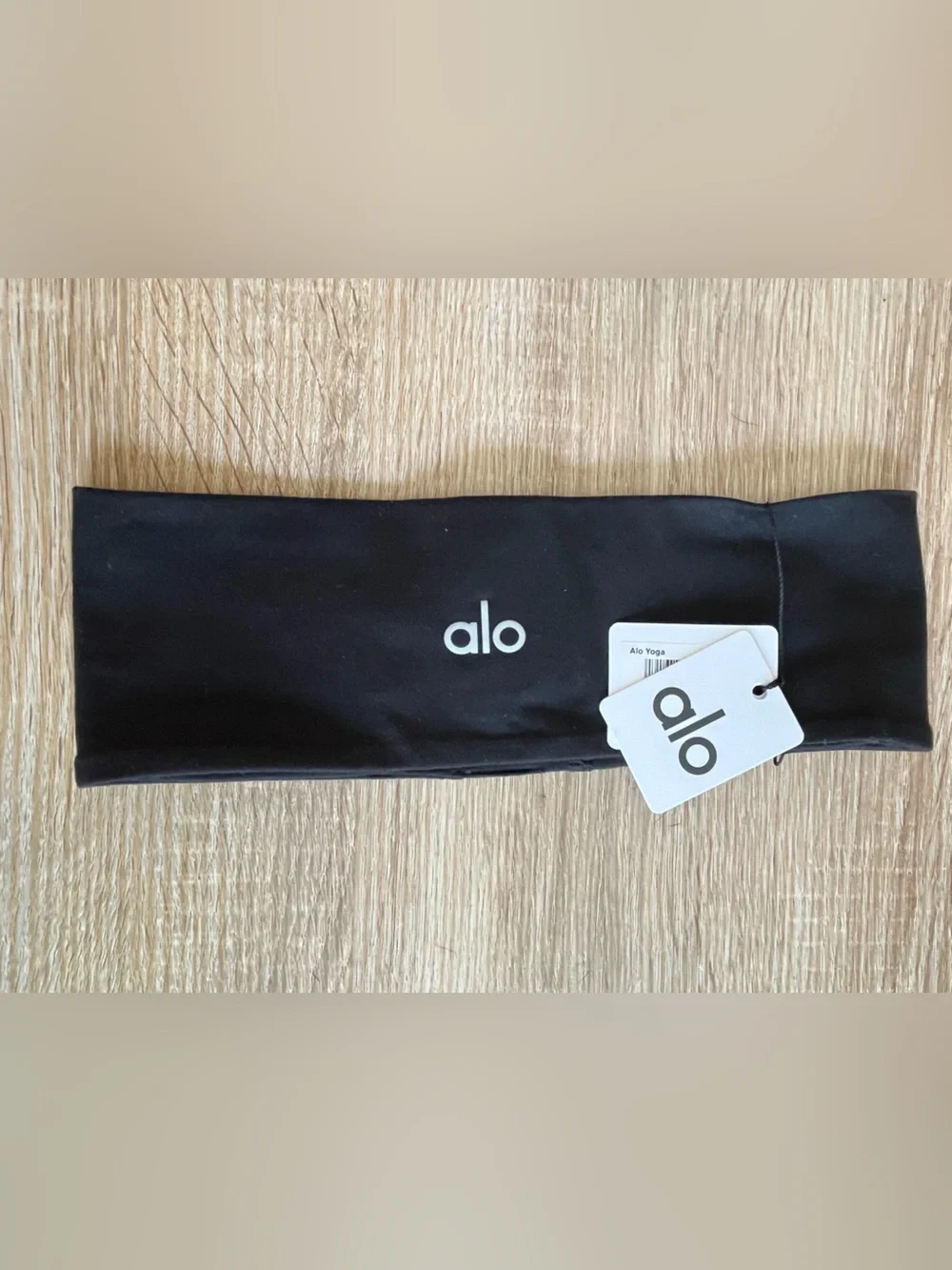 ALO Yoga Black Wide Performance Headband